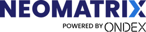 neomatrix logo powered by ondex_blue (002)-1